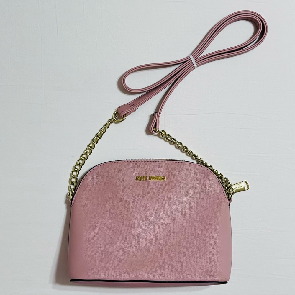 Steve Madden Zipper Top Crossbody Purse